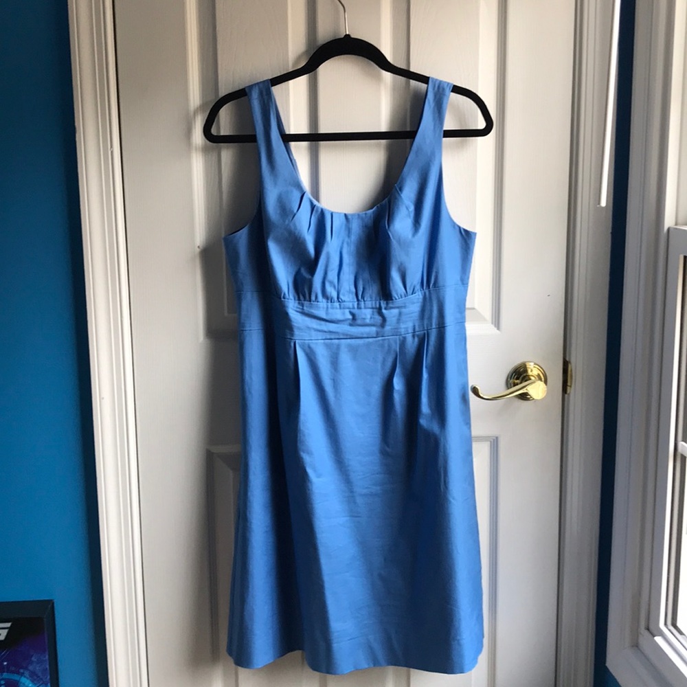 J Crew Blue Dress Sz 14